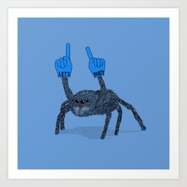 Party Spider Art Print