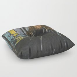 Edvard Munch - Summernight. The Voice (1896)  Floor Pillow