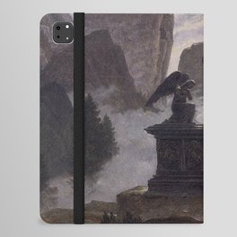  The Goethe Monument - Carl Gustav Carus iPad Folio Case