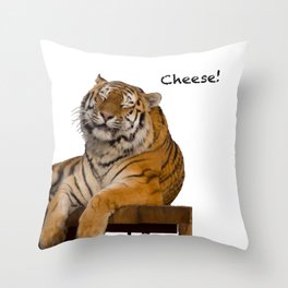 Tiger's year  Throw Pillow