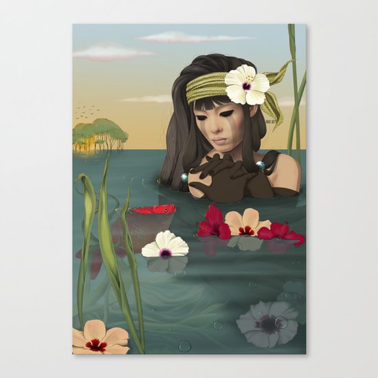 Sad Canvas Print