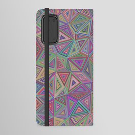 Triangles Background Pattern Design Android Wallet Case