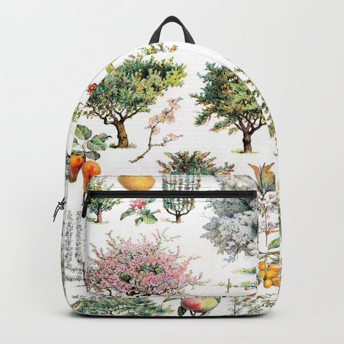 Adolphe Millot "Trees" Backpack