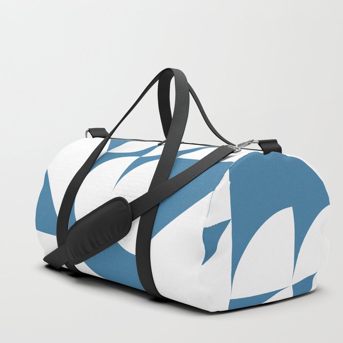 Geometrical modern classic shapes composition 18 Duffle Bag