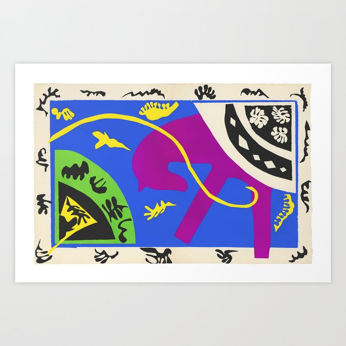 Horse Rider and Clown - Henri Matisse Art Print