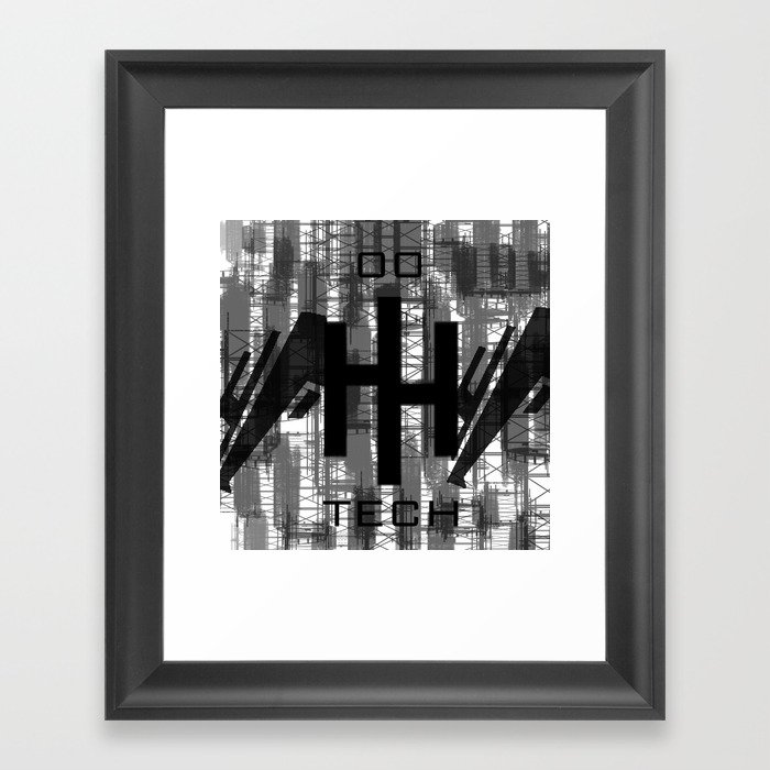 00TECH Framed Art Print