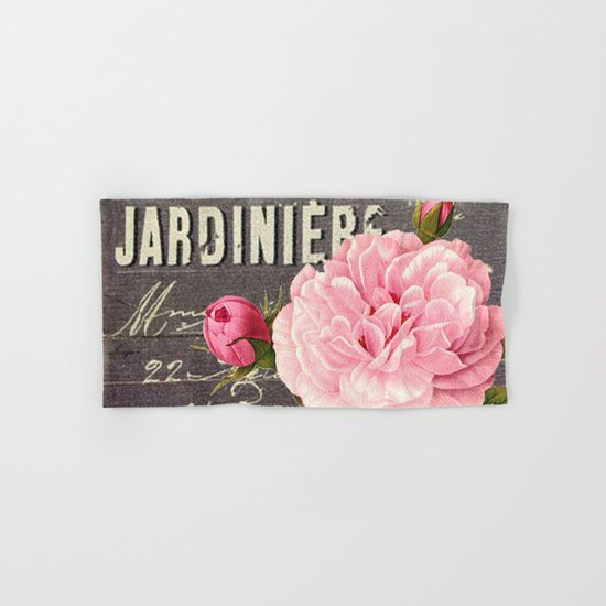 Vintage roses #1 Hand & Bath Towel