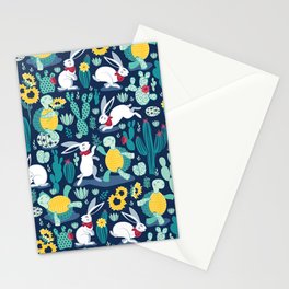 The tortoise and the hare Stationery Card