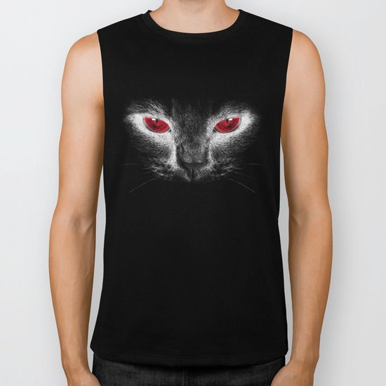 Red Eyes Biker Tank