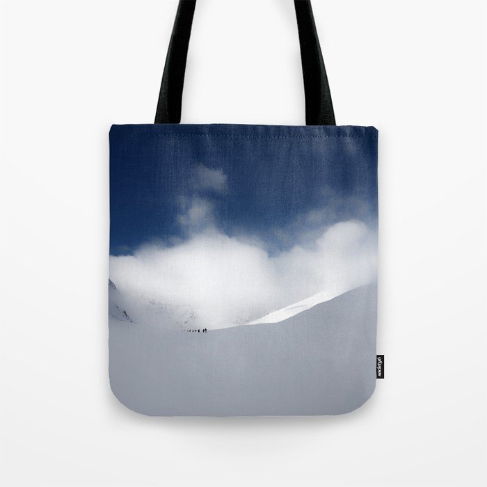 White Mountain Winter Tote Bag