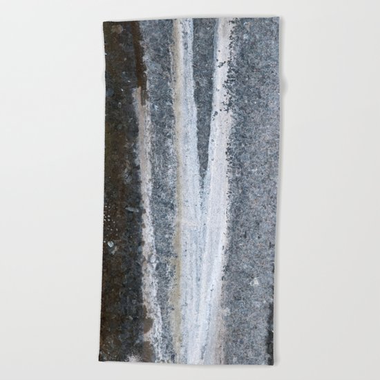 Soapstone texture #1 #decor #art #society6 Beach Towel