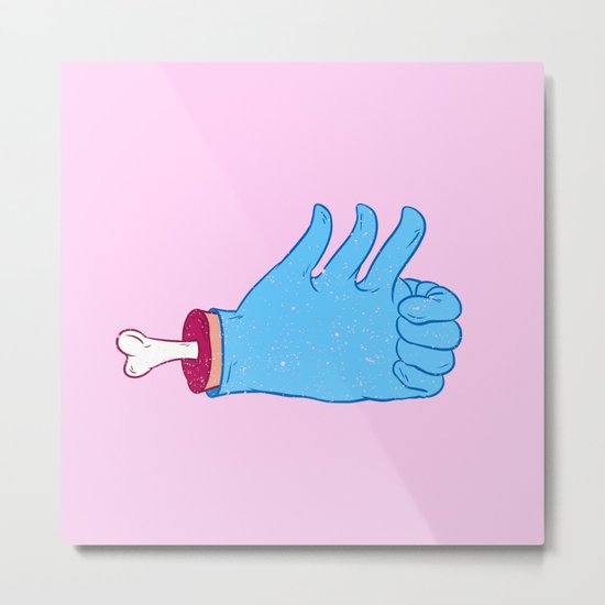 My like is bigger than yours! Metal Print