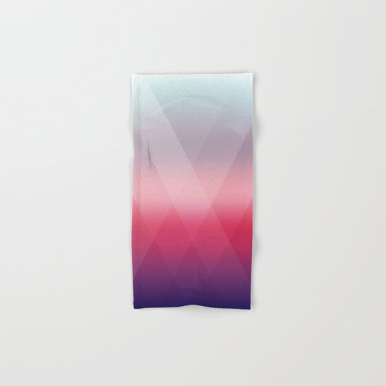 Fading Geometry Hand & Bath Towel