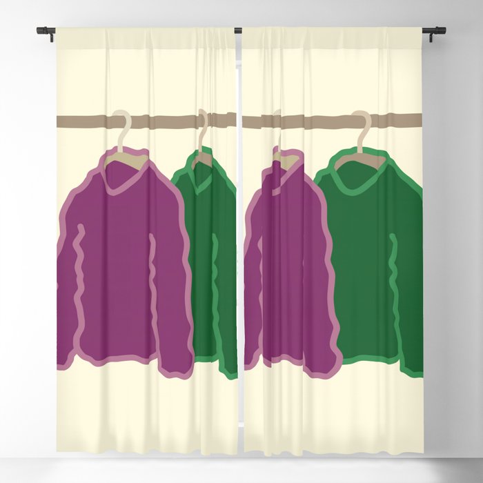 Hang clothes 3 Blackout Curtain