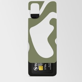 Army green abstract Android Card Case