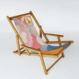 Hilma af klint -  The Ten Largest No. 2 - Childhood - 1907 Sling Chair