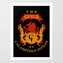 The Guild of Calamitous Intent - Venture Brothers Art Print