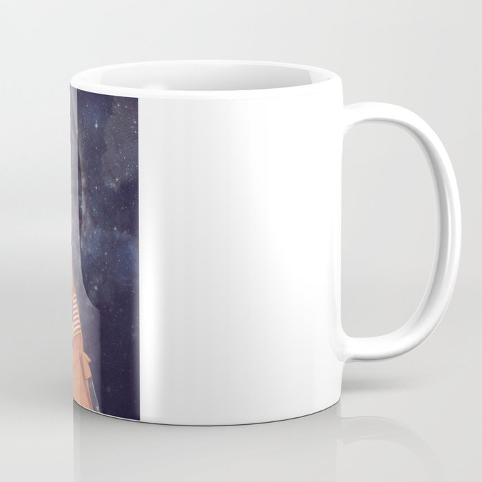 Jesus "Space Age" Christ - A Holy Astronaut Coffee Mug