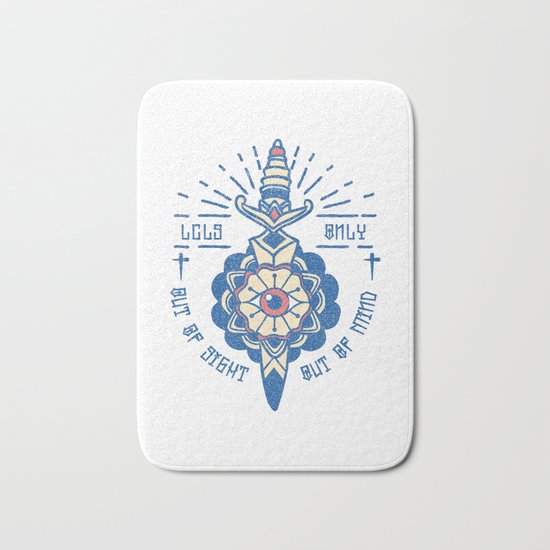 Out of Sight, Out of Mind Bath Mat