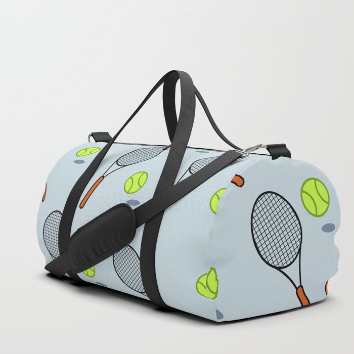 Tennis Pattern Duffle Bag By Ksuun