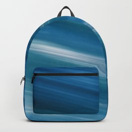 Underwater blue background Backpack