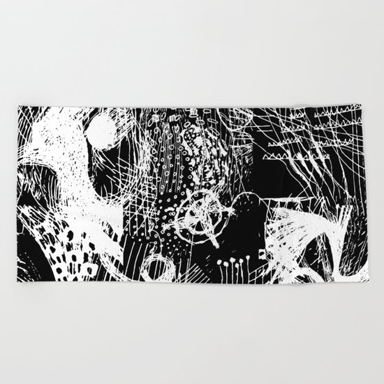 graphic Beach Towel