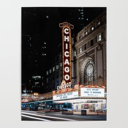 The Chicago Theater Poster