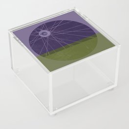 Bike Hub & Spokes Landscape Acrylic Box