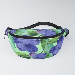Blueberries Fanny Pack