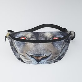 Cyberpunk Lion King Fanny Pack