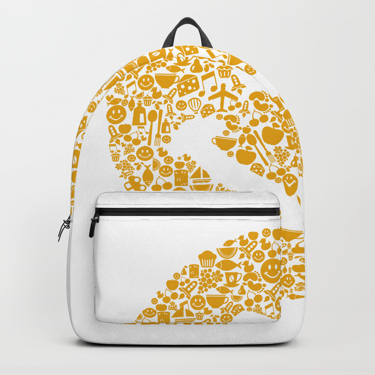 smiley face backpack