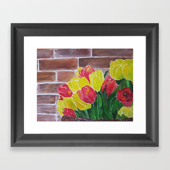 Tulips Framed Art Print