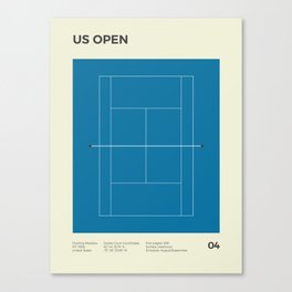 US Open Tennis Tournament Print Canvas Print