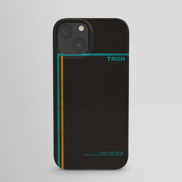"Tron" Film Inspired Vintage Movie Poster iPhone Case