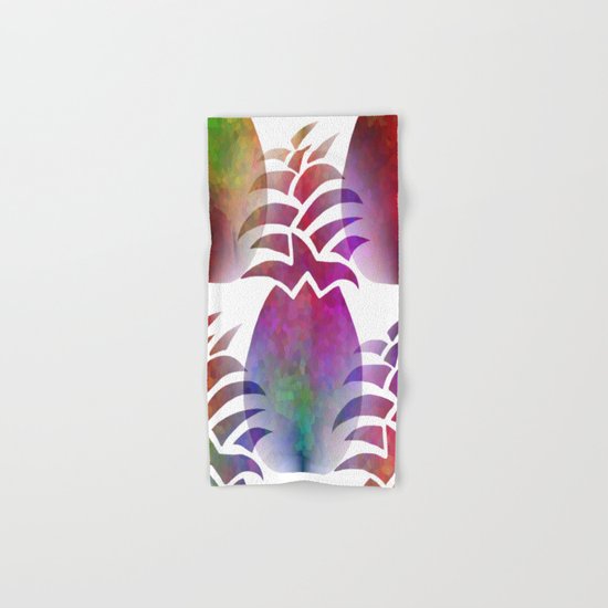 Pleasing Pineapple Hand & Bath Towel