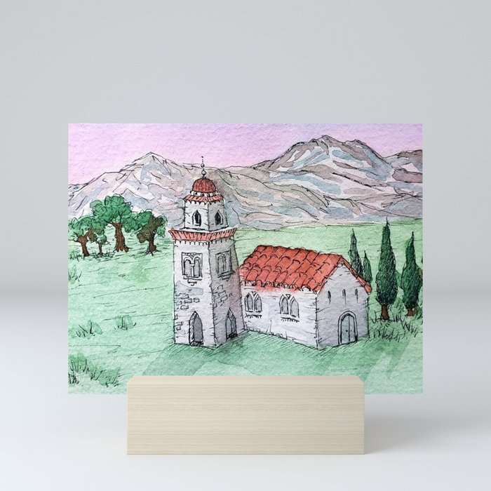 Un Ocaso en Andalucia Mini Art Print