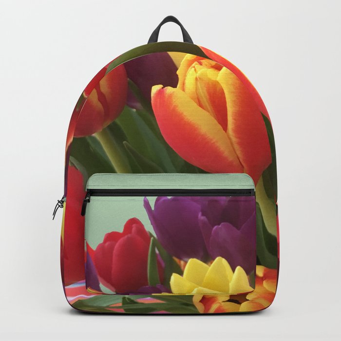 Towering Tulips Backpack