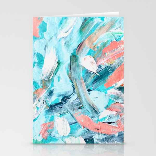 Soft Wave, Abstract Stationery Cards