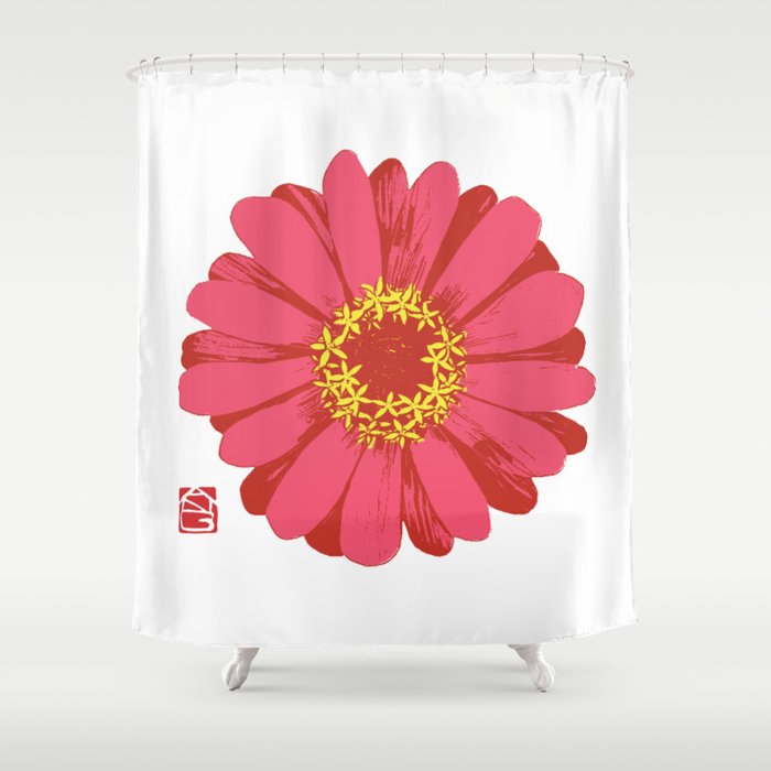 The earth laughs in flowers Shower Curtain