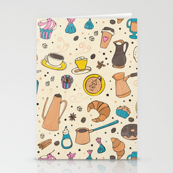 Spicy coffee Stationery Cards