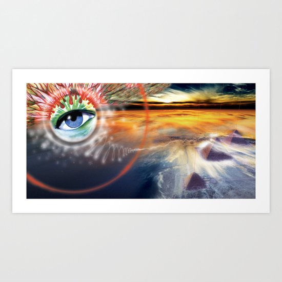 Galactic Gateway - Step 12 Art Print