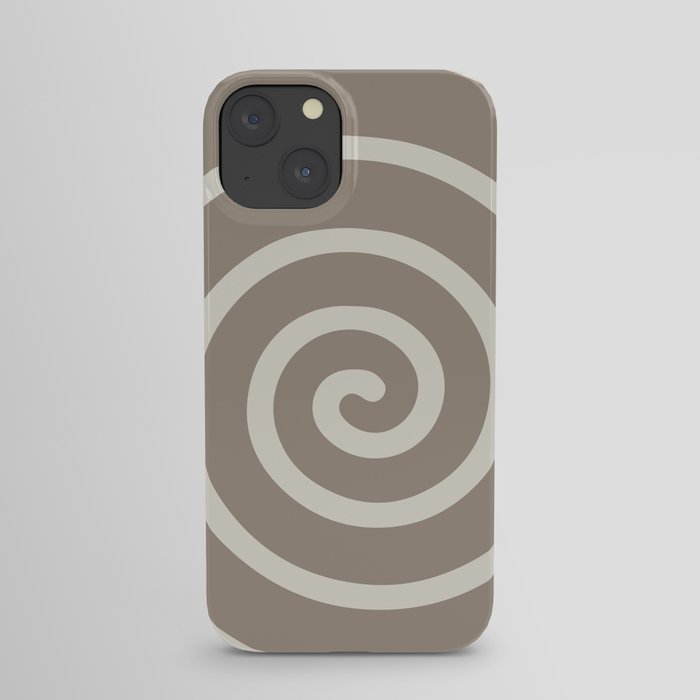 The Spiral Neutrals iPhone Case