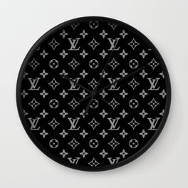 Black luxury Wall Clock | Off, White, Graphicdesign, Trend, Jordan, Fashion, Luxury, Lv, Rich, Supreme 