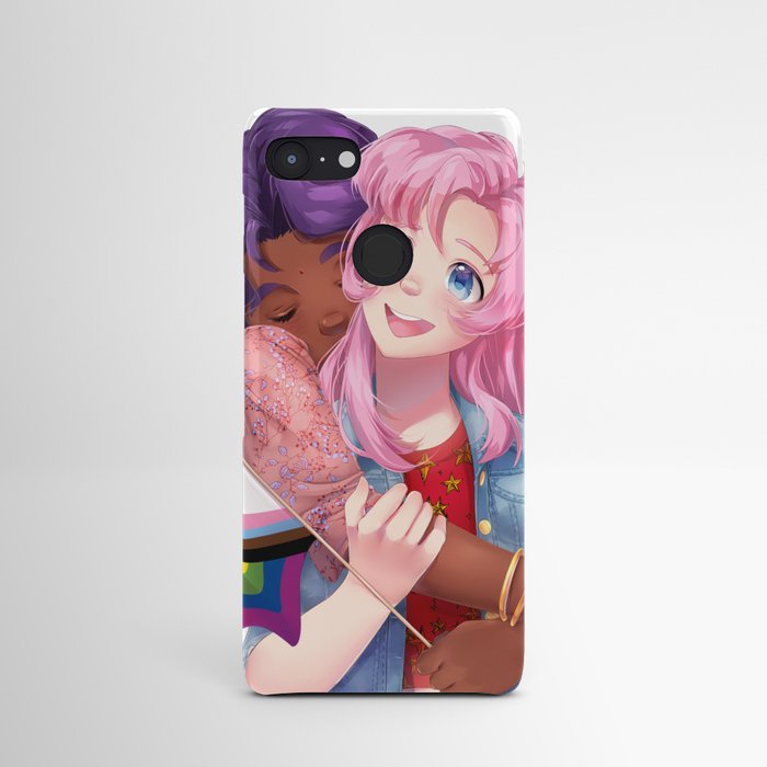 Utena and Anthy Pride Android Case