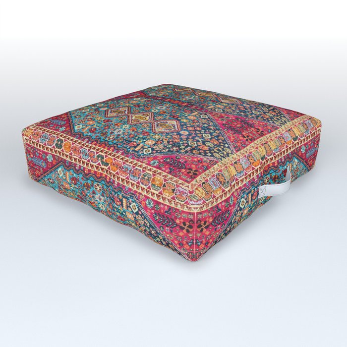 N131 - Heritage Oriental Vintage Traditional Moroccan Style Design Outdoor Floor Cushion
