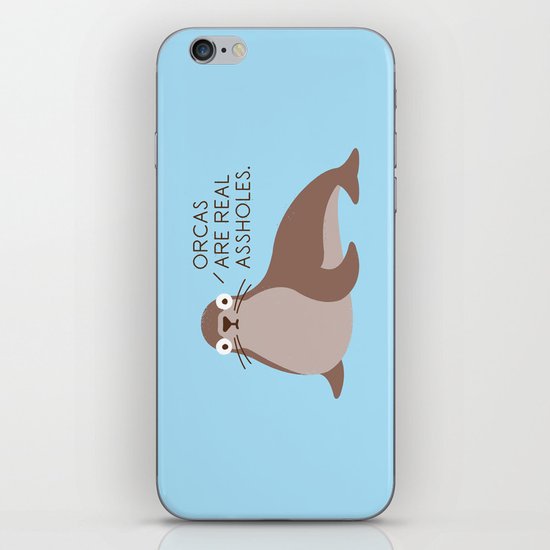 Seal of Reproval iPhone & iPod Skin