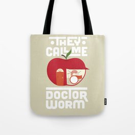 Dr Worm Tote Bag