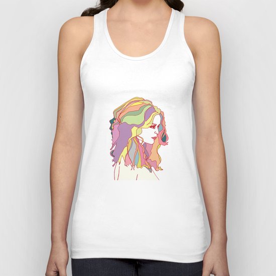 Big Hair day Unisex Tank Top