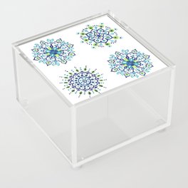 Painted Mandala Acrylic Box