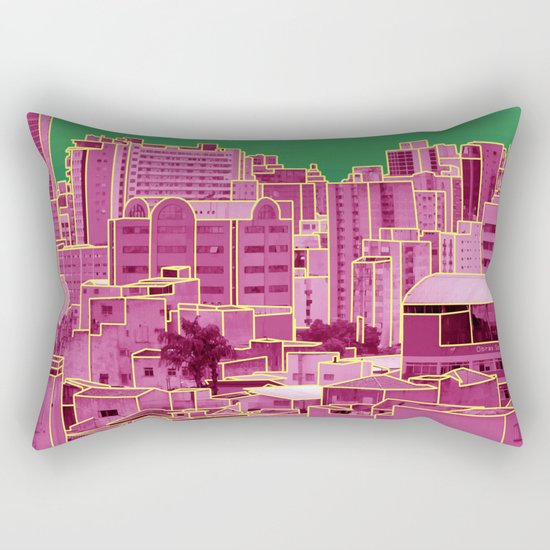 Skyline VI Rectangular Pillow